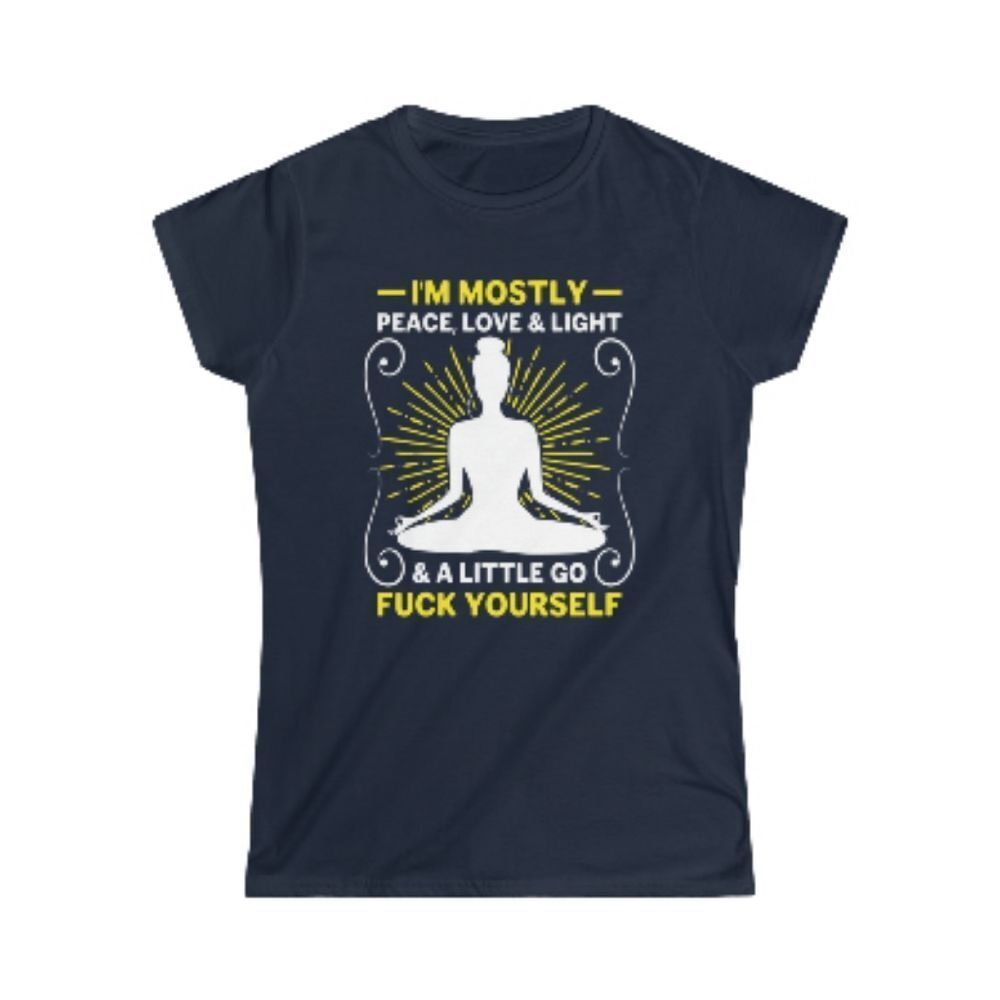 Women's Softstyle Tee Yoga Tshirt Casual
